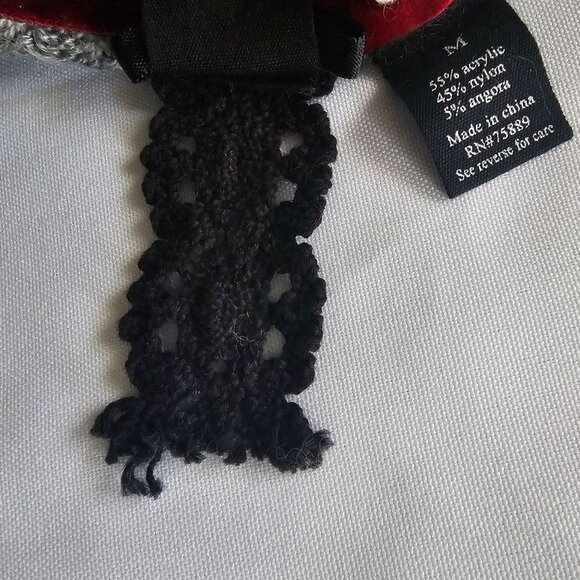 Nick & Mo Anthropologie Floral Embroidered Knit Cropped Cardigan Women's Medium - Picture 12 of 16